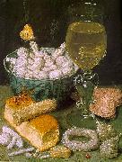 Georg Flegel Still Life with Bread and Confectionery 7 oil painting on canvas
